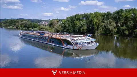 Pronto zarpará el mayor crucero fluvial de Europa: recorrerá el Danubio