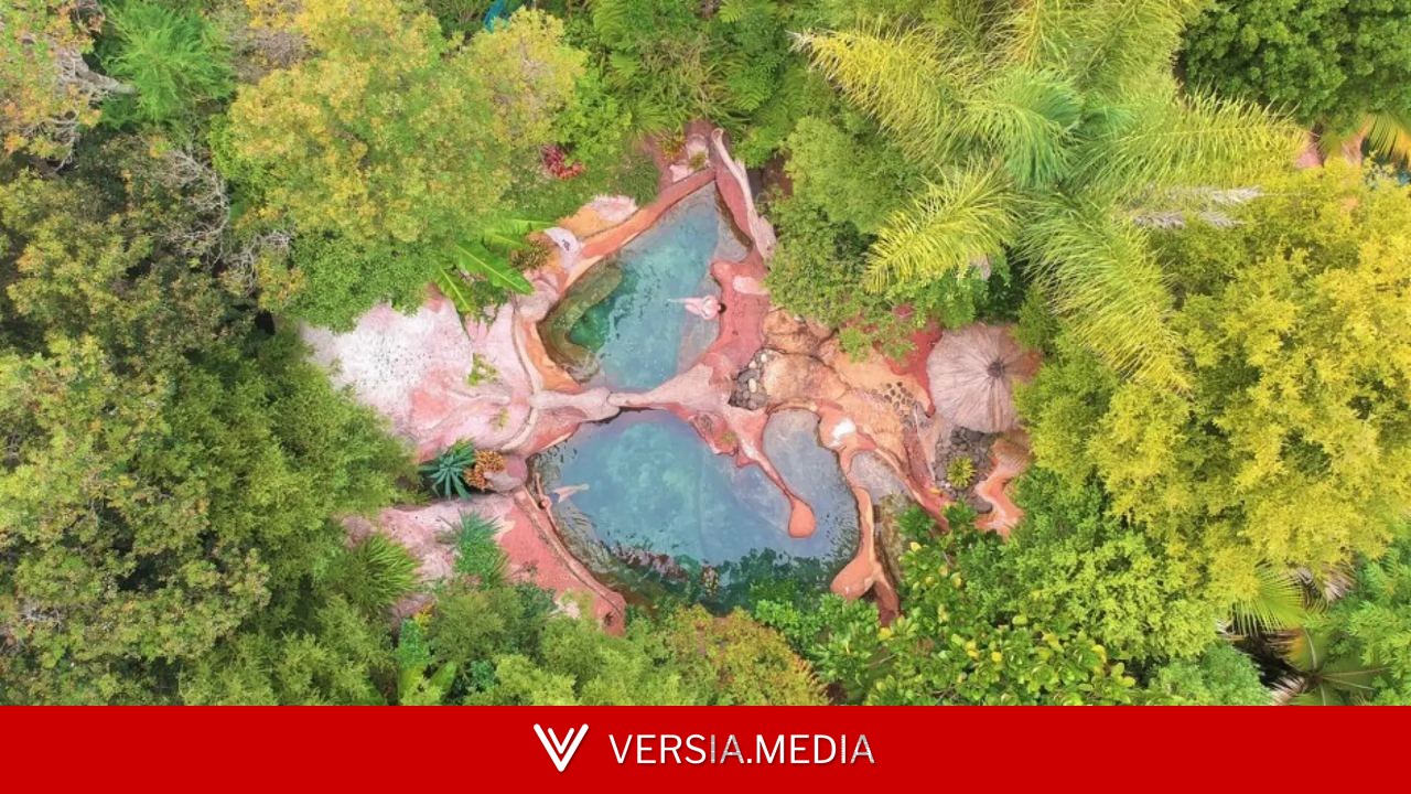 El balneario más bonito del mundo está en Nueva Zelanda en medio de la selva y es un lugar de cuento de hadas