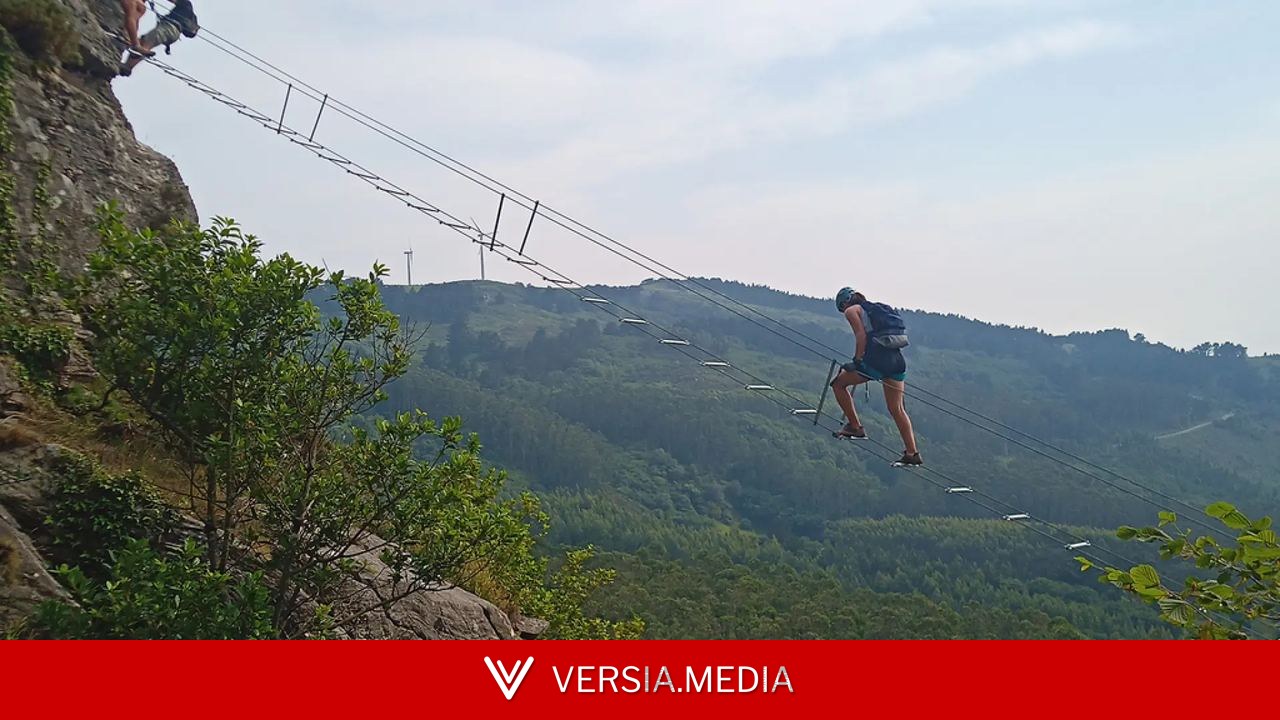 Así es 'El Caminito del Rey de Galicia': una vertiginosa ruta de hora y media no apta para cardíacos