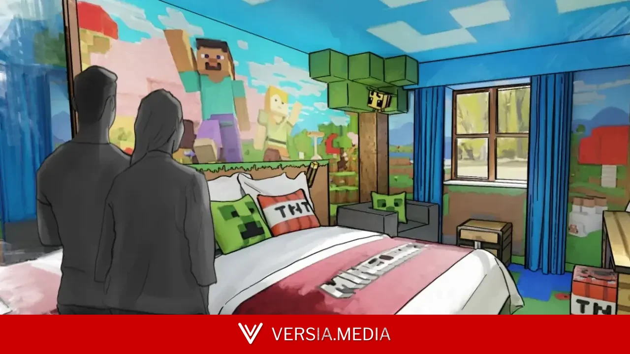 Llega el primer hotel oficial de Minecraft: un alojamiento inmersivo donde dormir 
